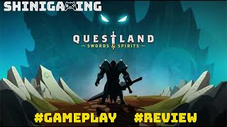 Questland  Gameplay amp Review Goku like character  ShiNiGaming [upl. by Bertasi847]