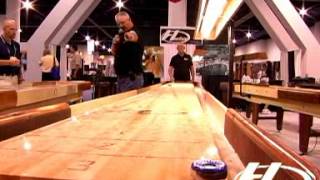 Billy Mays Table Shuffleboard Trick Shots [upl. by Riker879]