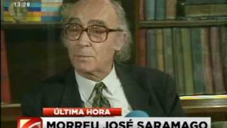 Morreu José Saramago perfil do Nobel da Literatura [upl. by Solhcin]