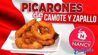 CLASE PICARONES DE CAMOTE Y ZAPALLO [upl. by Notsirt818]