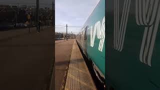 Norwegian train r14 to Kongsvinger arriving at lillestrøm station in Norway train trainspotting [upl. by Llerehc893]