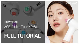 MEDICUBE AGER Ultra Tune 4068 Full Tutorial [upl. by Frederique653]