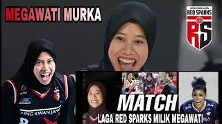 Megawati murka di pertandingan Red spraks vs Gs caltex [upl. by Mendez]