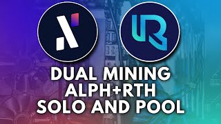 Hitting Blocks Dual Mining RethereumAlephium [upl. by Naejamron670]