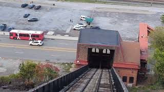 Duquesne Incline Pittsburgh Recorded October 2024 [upl. by Sahcnip]