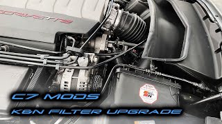 C7 Corvette KampN Filter Swap Ep 1 [upl. by Dix975]