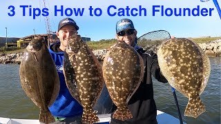 How to Catch amp Fillet BIG Flounder EASY [upl. by Safoelc]