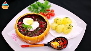 СВЕКОЛЬНИК  ХОЛОДНИК  ЛЕТНИЙ СУП  COLD BEETROOT SOUP [upl. by Johannah]