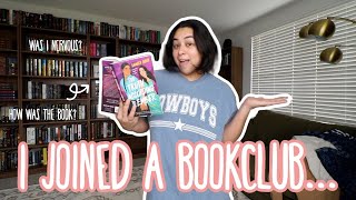 I joined a bookclubhere is how it went [upl. by Pournaras43]