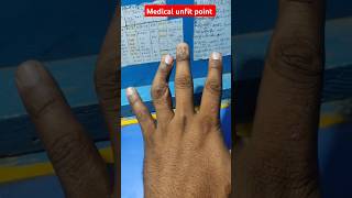 Medical unfit point ll ssc gd medical ll cpo si medical army kumarsksir ytshorts viralvideo bsf [upl. by Sherwynd]