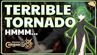 TERRIBLE TORNADO IS FUN BUT TERRIBLE  Summoners War Chronicles [upl. by Adhern]