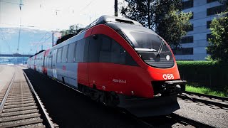 Austria toccata e fuga su OBB 4024 Train Sim World 4  RTX 4090 no commentary [upl. by Adi64]