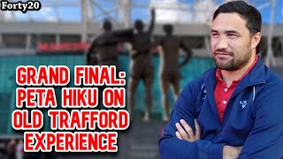 Peta Hiku on walking out at Old Trafford  Forty20 TV [upl. by Stirling]