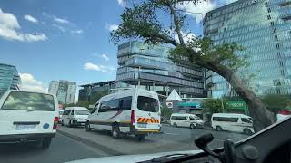 Sandton to Midrand Waterfall City Johannesburg  South Africa [upl. by Bartholomeo]