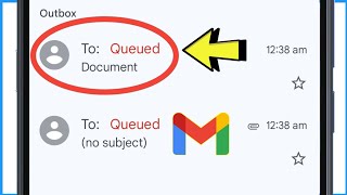 Gmail Queued Problem  Gmail Message Queued In Outbox  Queued Email Not Sending [upl. by Maretz]