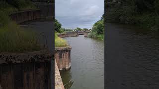 A canal Lock in the UK Midlands [upl. by Cirda]