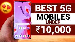 TOP 3 Best 5G Phones Under 10000 in JULY 2024 l Best Mobile Under 10000 [upl. by Adnirb122]