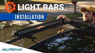 Install LED Light Bars from Alpena [upl. by Yousuf]