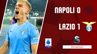 🦅 NAPOLILAZIO 0a1 SERIE A GODO COME UN RICCIO 💦💦💦⚽️ [upl. by Eesdnil]