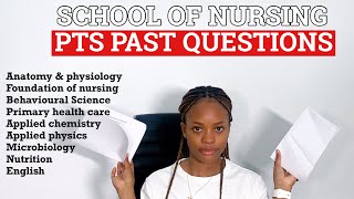 SCHOOL OF NURSING MIDWIFERY NIGERIA PTS PAST QUESTIONS Nursing School EXAM format Mujii [upl. by Aninep375]