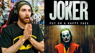 JOKER  Teaser Trailer REACTION [upl. by Draw]