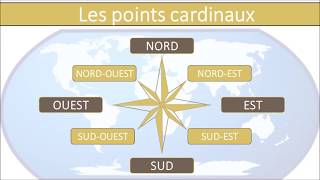 Les points cardinaux [upl. by Olrak]