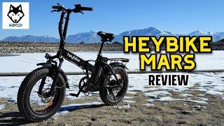 HeyBike Mars Review A Versatile Fat Tire Folding EBike [upl. by Emmer117]