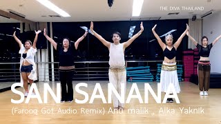 San Sanana Farooq Got Audio Remix  Anu malik  Alka Yaknik  Asoka  Zumba  The Diva Thailand [upl. by Ylelhsa]