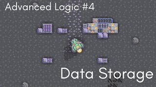 Mindustry  Data Storage  Advanced Logic 4 [upl. by Macmahon]