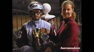 2001 The Meadows B FLUFFER Bret Shultz PASS Championship 2YO Fillies Trot 125000 [upl. by Seldun]