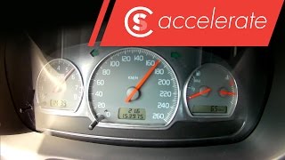 Volvo S40 18  Acceleration 0160 [upl. by Harbot209]