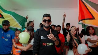 Tony Cuttz  One Guyana Official Music Video 2024 Chutney Soca [upl. by Atekehs]