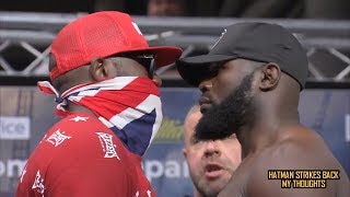 DERECK CHISORA VS CARLOS TAKAM  FACE OFF  WEIGH IN REACTION amp RESULTS [upl. by Steven308]