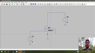 NMOS input characteristics in LT Spice [upl. by Atnod844]