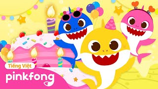 Chúc mừng sinh nhật Cá mập con 🎂ㅣBaby Shark Kids World App [upl. by Duntson]