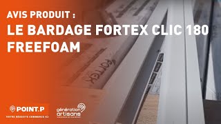 Bardage Fortex Clic 180 de FREEFOAM  Lavis dun artisan PointP [upl. by Leziar]