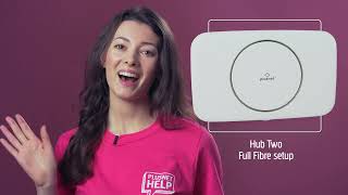 First time setup of your Full Fibre Broadband  Plusnet Help [upl. by Plerre98]