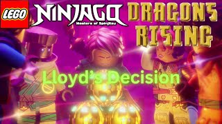 LEGO NINJAGO Dragons Rising 4K Lloyds Decision Nostalgia Edit [upl. by Jenni]