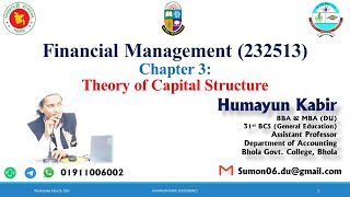 Financial Management Chapter 3 Capital Structure Part 2 [upl. by Sucitivel]