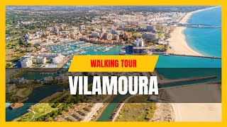 Walking tour Vilamoura Portugal [upl. by Mitzl108]