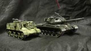 135th scale Aftermarket track for Shermans and Pattons review [upl. by Duffy]