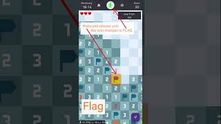 MineSweeperOdyssey Flagging and Clearing in Touch Mode [upl. by Aihseym]