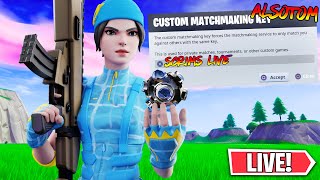 🔴 NA EAST CUSTOM MATCHMAKING SCRIMS LIVE SOLODUOSTRIOSSQUADS FORTNITE LIVE PS4XBOXPCMOBILE [upl. by Erickson583]