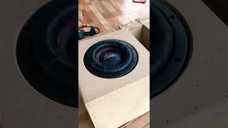 Box subwoofer 8 inch diybox speaker diyproject shorts [upl. by Idurt73]