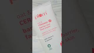 Plum oat amp ceramide love cream ❤️ plumgoodness plum skincare vegan skincareroutine [upl. by Aigneis226]