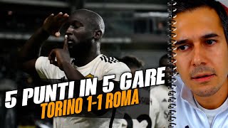 Lukaku non basta ➡︎ TorinoRoma 11 [upl. by Eerolam835]