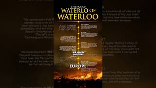 The Battle of Waterloo Napoleons Last Stand militaryhistory history ancient shorts [upl. by Carree]