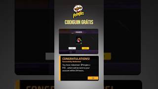 Como pegar o Codiguin da pringles no Free fire 2024 freefire ff codiguin [upl. by Nirroc]