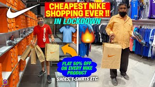 MY CHEAPEST NIKE SHOPPING EVER in LOCKDOWN  50 Off  😍🔥 [upl. by Jala]