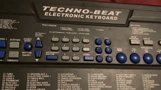 TechnoBeat Electronic Keyboard Track 8 — Up on the Housetop [upl. by Nywles]